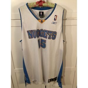 Vintage NBA Reebok Denver Nuggets Jersey Sz 3XL+2 #15 Carmelo Anthony